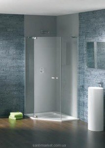 Душевая кабина Huppe Studio Pаris: 5-ти угол.декор Roya без поддона PT4530.C91.390