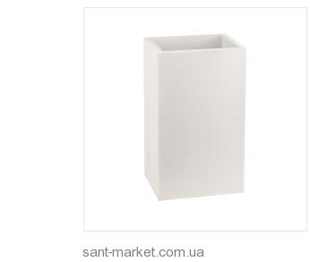 GESSI RETTANGOLO: Колба для йоржика біла 21091 031