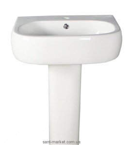 Раковина для ванної на п'єдестал Volle колекція Daniella біла 13-24-052