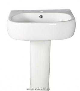 Раковина для ванної на п'єдестал Volle колекція Daniella біла 13-24-052