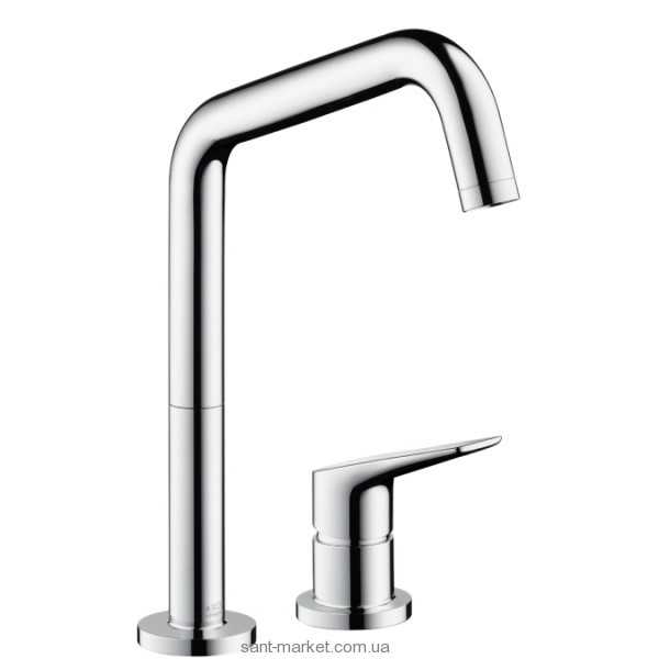 Смеситель для кухни Hansgrohe Axor Citterio M однорычажный на два отверстия 34820800