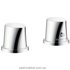 Змішувач з термостатом двухвентильний на борт ванни Hansgrohe Axor Starck Organic хром 12422000