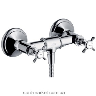 Смеситель для душа настенный двухвентильный Hansgrohe коллекция Axor Montreux хром 16560820