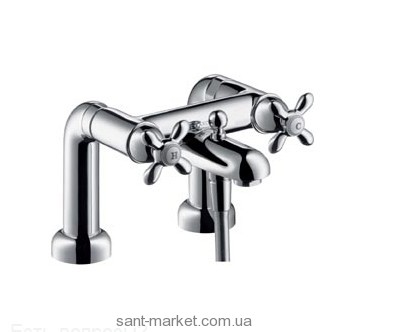 Змішувач двохвентильний на борт ванни Hansgrohe колекція Carlton хром 17470000