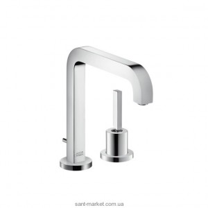 Смеситель для раковины с джойстиком и донным клапаном высокий Hansgrohe Axor Citterio хром 39132000