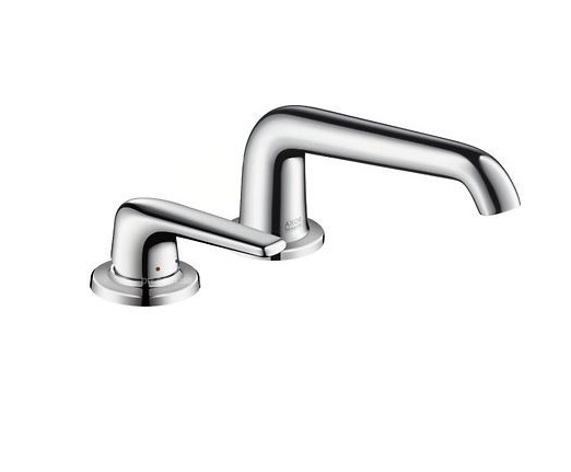 Смеситель для раковины однорычажный скрытый Hansgrohe коллекция Axor Bouroullec хром 19152000