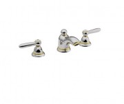 Смеситель для раковины двухрычажный с донным клапаном Hansgrohe Axor Carlton хром/золото 17125090