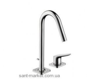 Змішувач для раковини одноважеля з донним клапаном високий Hansgrohe Axor Citterio хром 34132000