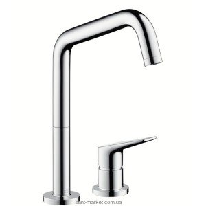 Смеситель для кухни Hansgrohe Axor Starck однорычажный на два отверстия 34820000