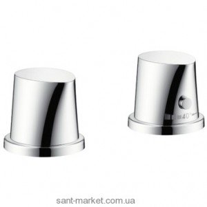 Смеситель с термостатом двухвентильный на борт ванны Hansgrohe Axor Starck Organic хром 12422000