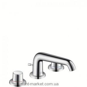 Змішувач для раковини двухвентильний з донним клапаном прихований Hansgrohe Axor Bouroullec хром 19146000