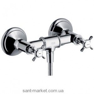 Смеситель для душа настенный двухвентильный Hansgrohe коллекция Axor Montreux хром 16560820