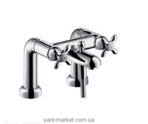 Змішувач двохвентильний на борт ванни Hansgrohe колекція Carlton хром 17470000