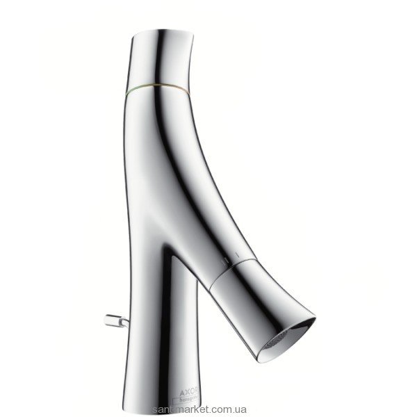 Змішувач для раковини двухвентильний з донним клапаном Hansgrohe Axor Starck Organic хром 12014000