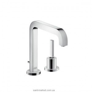 Смеситель для раковины с джойстиком и донным клапаном высокий Hansgrohe Axor Citterio хром 39132000