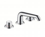 Смеситель для раковины двухвентильный скрытый Hansgrohe коллекция Axor Bouroullec хром 19148000