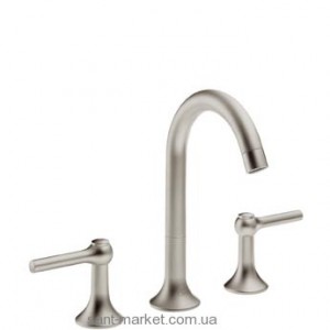 Смеситель для раковины двухрычажный скрытый высокий Hansgrohe Axor Terrano хром 37136000