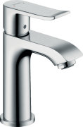 Змішувач для раковини одноважільний Hansgrohe колекція Metris хром 31186000
