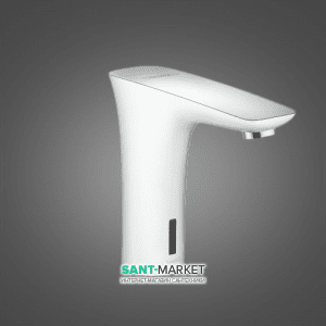 Змішувач для раковини електронний сенсорний Hansgrohe PuraVida хром / білий 15173400