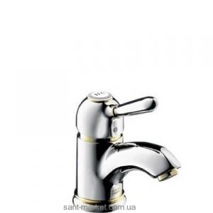 Смеситель для раковины однорычажный Hansgrohe коллекция Axor Carlton хром/золото 17018090