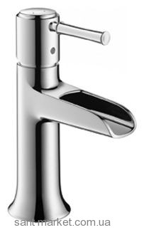 Змішувач для раковини одноважеля з донним клапаном Hansgrohe Talis Classic нікель 14127820