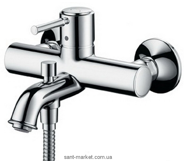 Смеситель однорычажный с коротким изливом Hansgrohe коллекция Talis Classic никель 14140820