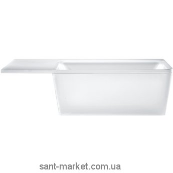 Ванна акрилова прямокутна Hansgrohe Axor Citterio 170х92х68 39955000 + панель