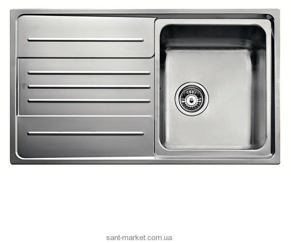 Мийка для кухні прямокутна Teka Stage 45 B обертається крило врізна нержавіюча сталь хром 30000560