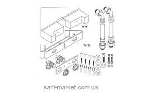 Hansgrohe PHARO SHOWERPANEL Угловой монтажный набор 26214000