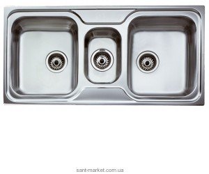 Мойка для кухни прямоугольная Teka CLASSIC 2 1/2 B  2.5 чаши  врезная  нержавеющая сталь  хром 10119080