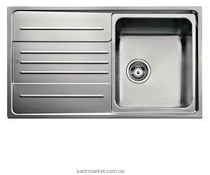 Мойка для кухни прямоугольная Teka Stage 45 B  оборачиваемое крыло  врезная  нержавеющая сталь  хром 30000560