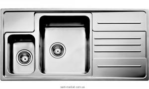 Мийка для кухні Teka Stage 60 B RHD врізна 2 чаші нержавіюча сталь 30000592