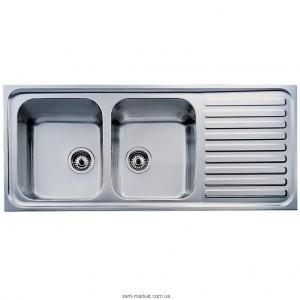 Мойка для кухни прямоугольная Teka  Classic 1B оборачиваемое крыло  врезная  нержавеющая сталь  металлик 30000055