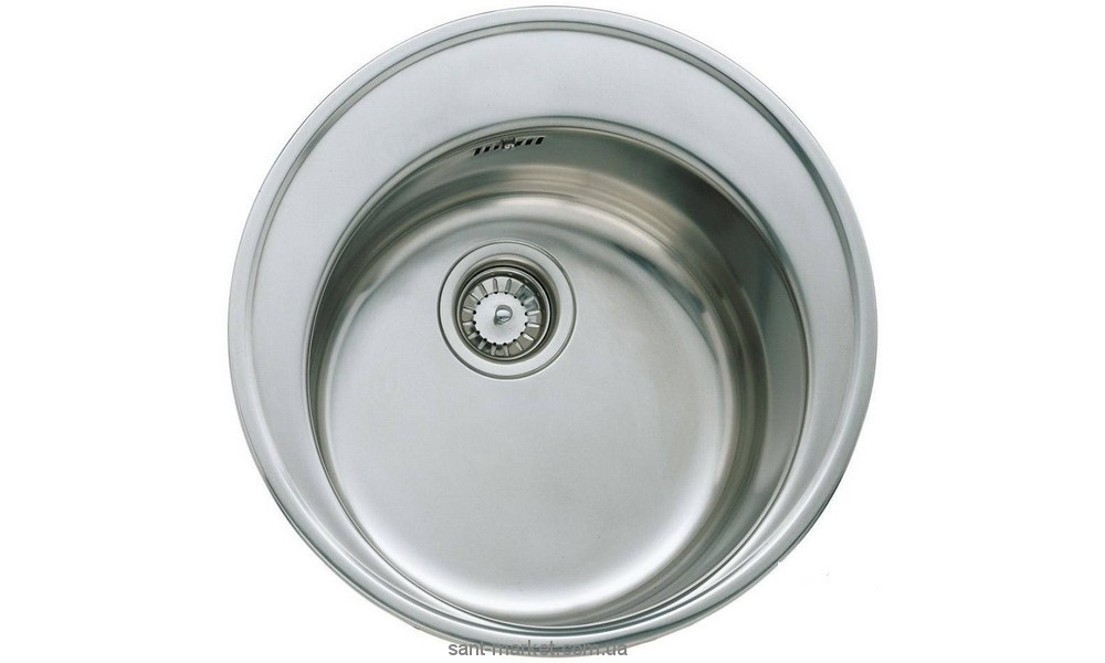 Мойка для кухни круглая Teka  Basico врезная  нержавеющая сталь  хром матовая 10124021