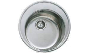 Мойка для кухни круглая Teka  Basico врезная  нержавеющая сталь  хром матовая 10124021
