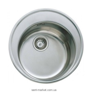 Мойка для кухни круглая Teka  Basico врезная  нержавеющая сталь  хром микротекстура 10124027