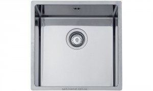 Мойка для кухни квадратная Teka BE LINEA 40.40 R15 под столешницу  нержавеющая сталь  хром полированная 10125124