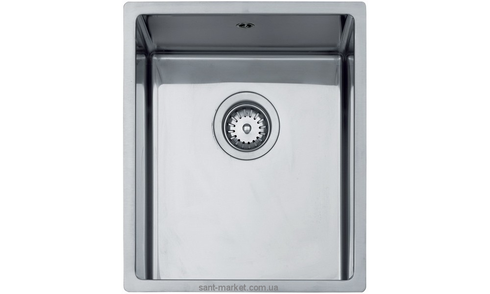 Мойка для кухни прямоугольная Teka BE LINEA R15 34.40 под столешницу  нержавеющая сталь  хром полированная 10125125