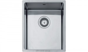 Мийка для кухні прямокутна Teka BE LINEA R15 34.40 під стільницю нержавіюча сталь хром полірована 10125125