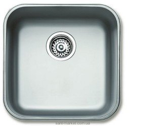 Мойка для кухни квадратная Teka BE 40.40 (18) под столешницу  нержавеющая сталь  хром полированная 10125005