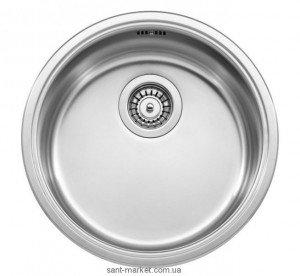 Мойка для кухни круглая TEKA BE Ø 39 под столешницу  нержавеющая сталь  хром полированная 10125006