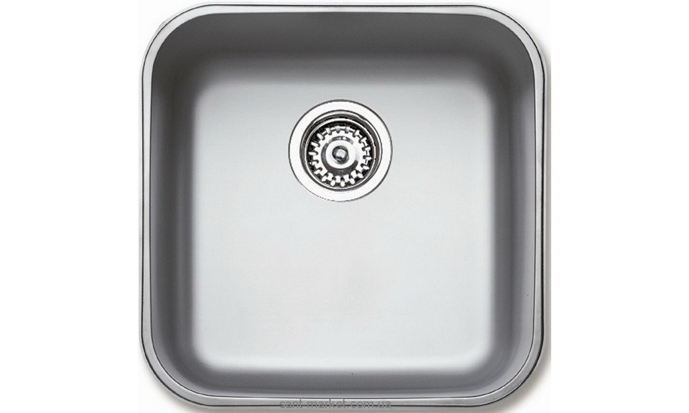 Мойка для кухни квадратная TEKA BE 40.40 (25) под столешницу  нержавеющая сталь  хром полированная 10125021