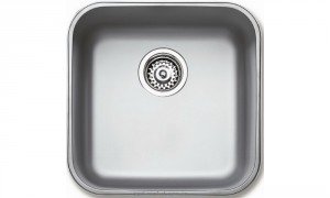 Мойка для кухни квадратная TEKA BE 40.40 (25) под столешницу  нержавеющая сталь  хром полированная 10125021