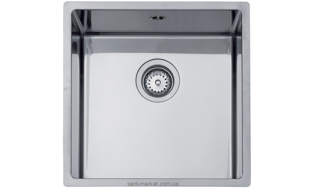 Мойка для кухни квадратная Teka BE LINEA 40.40 R15 под столешницу  нержавеющая сталь  хром полированная 10125124