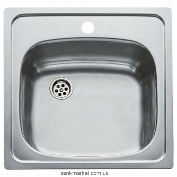 Мойка для кухни квадратная Teka UNIVERSAL 465.465 1B врезная  нержавеющая сталь  хром матовая 30000048