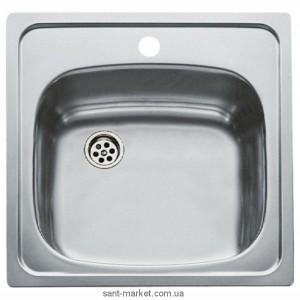 Мийка для кухні квадратна Teka UNIVERSAL 465.465 1B врізна нержавіюча сталь хром Мікротекстура 30000046