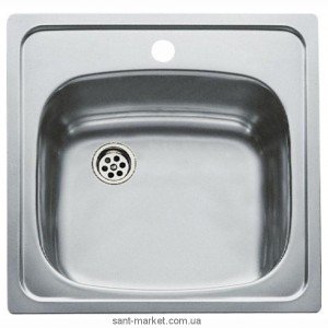 Мойка для кухни квадратная Teka UNIVERSAL 465.465 1B врезная  нержавеющая сталь  хром микротекстура 30000046
