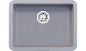 Мойка для кухни прямоугольная TEKA Radea 450/325 TG под столешницу  гранит  серый агат 88650