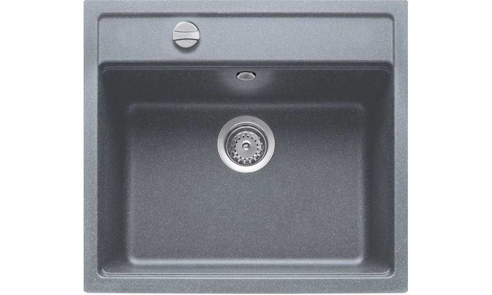 Мийка для кухні прямокутна TEKA MENORCA 60S TG врізна граніт сірий металік 88686