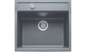 Мойка для кухни прямоугольная TEKA MENORCA 60S TG врезная  гранит  серый металлик 88686